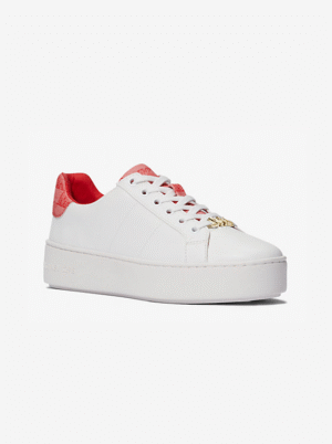 Poppy Platform Logo Rosa de Michael Kors