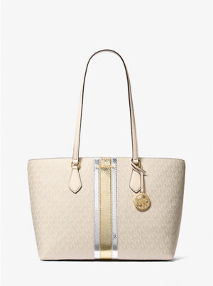 Michael Kors Outlet Bolso Sheila grande con logotipo metálico