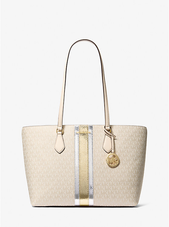Michael Kors Outlet Bolso Sheila grande con logotipo metálico