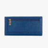 Cartera Guess Abree Slim Clutch Azul – Diseño Liso
