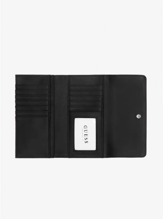 Cartera Guess Abree Slim Clutch Azul – Diseño Liso