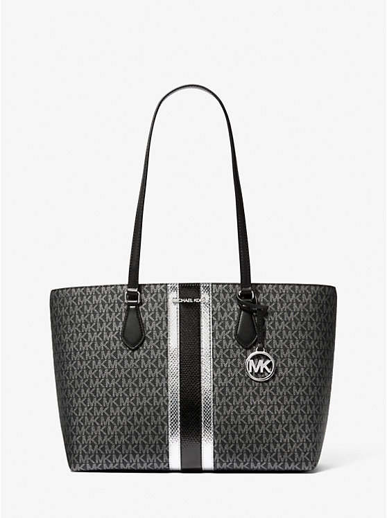 Bolso Michael Kors Sheila Large Tote con Logotipo y Detalles Metálicos